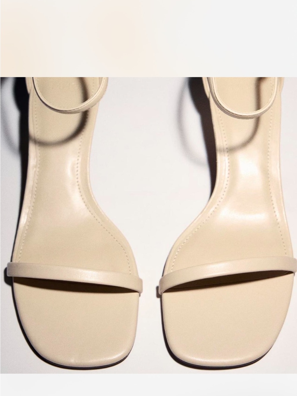 Women's Strappy Kitten-Heel Sandals - Picture 4 of 5